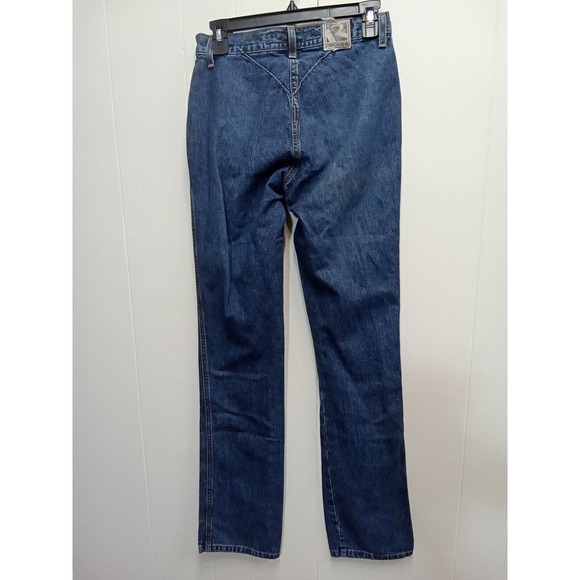 Vintage Rockies Womens Jeans 100% Cotton Lowrise Med Wash (Size 3 Long) - Picture 3 of 6